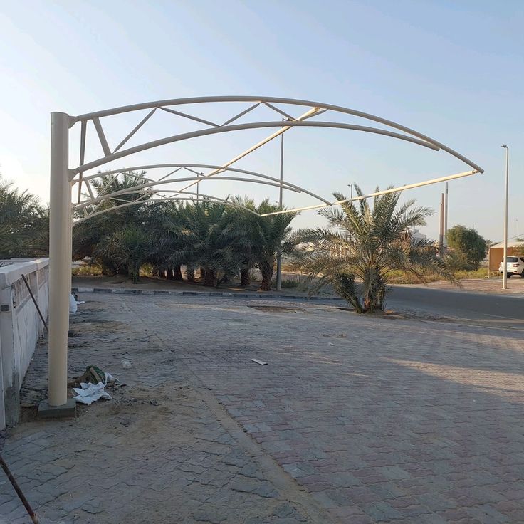 مظلات مواقف سيارات خارجية 