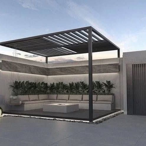 القيمة الجمالية لمظلات الحدائق
